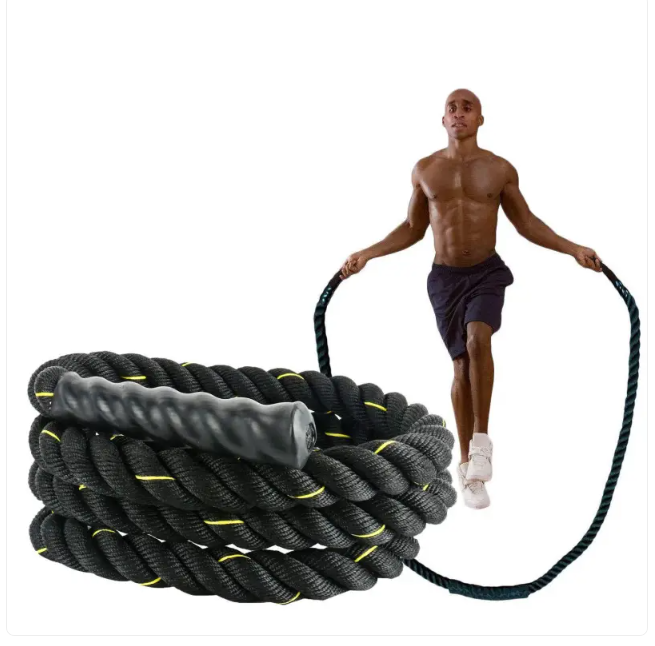 Heavy-Duty Weighted Fitness Jump Rope