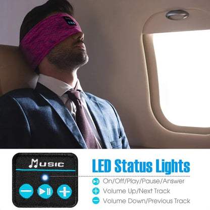 Sports Headband with Wireless Earphones